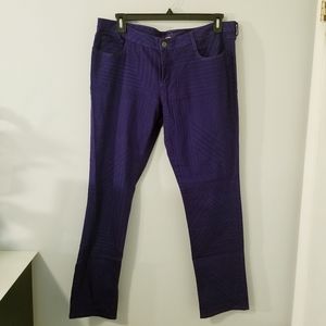 Arizona Super Skinny Geometric PatterJeans Blue 17